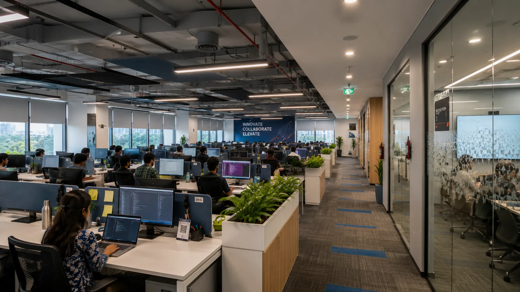 Data centre requiring early detection and clean-agent suppression